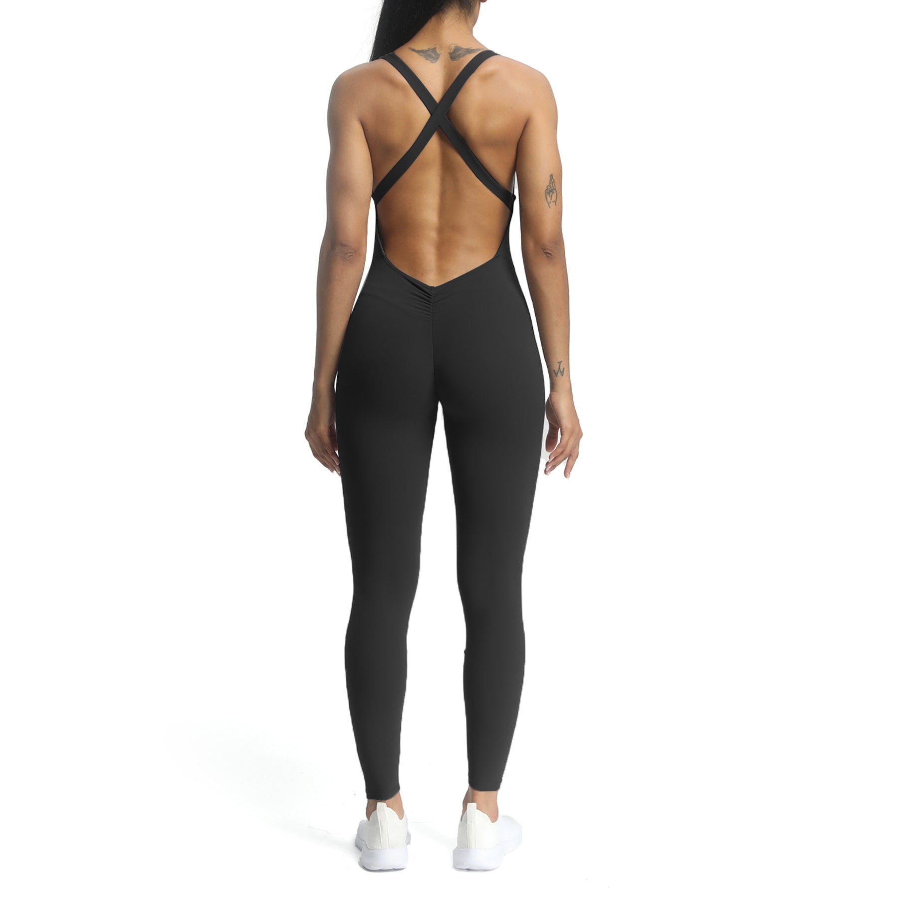 Aoxjox "Brooke"  Open Back Full Bodysuit