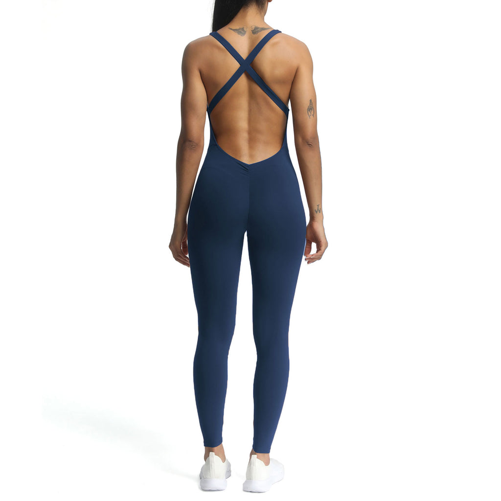 Aoxjox "Brooke"  Open Back Full Bodysuit