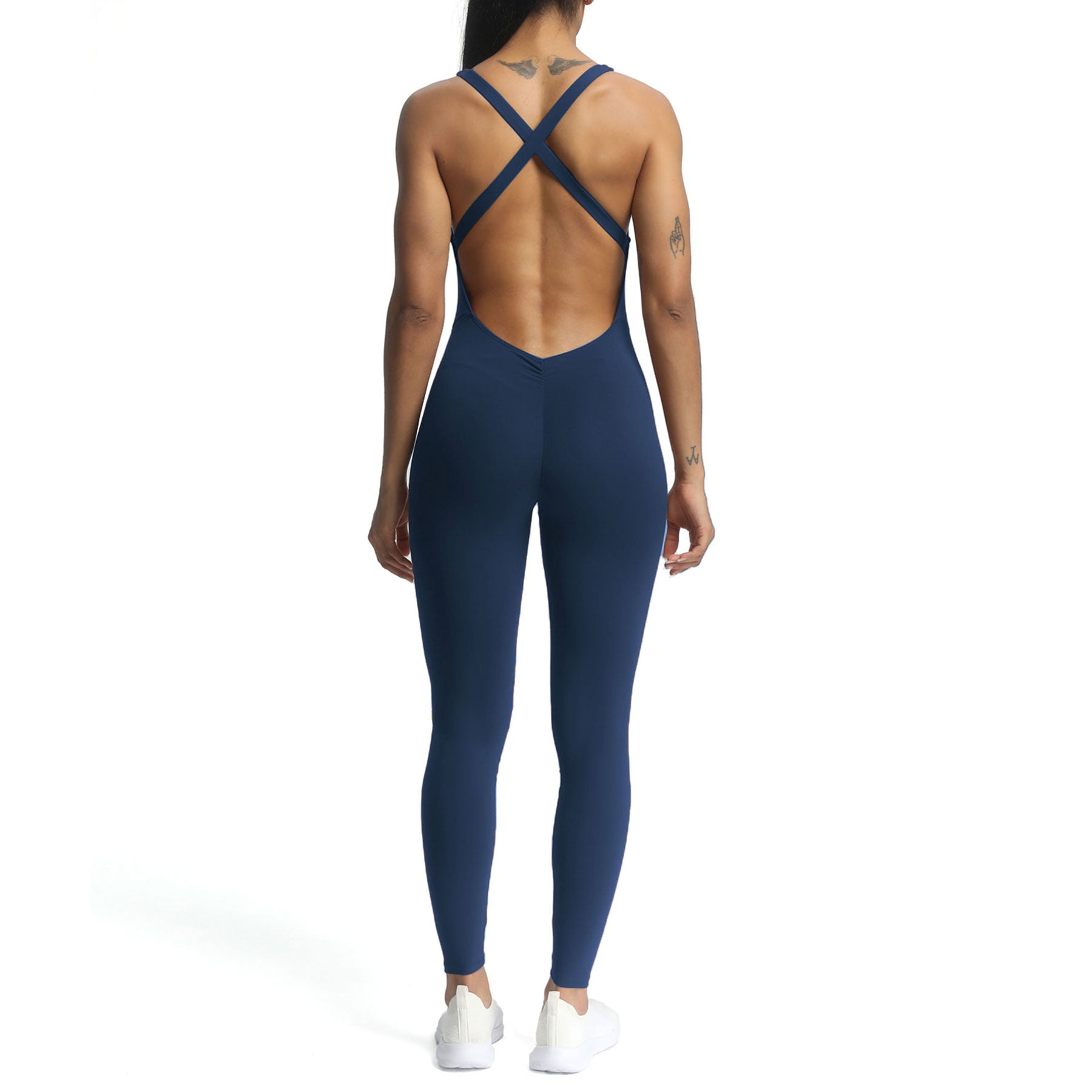 Aoxjox "Brooke"  Open Back Full Bodysuit