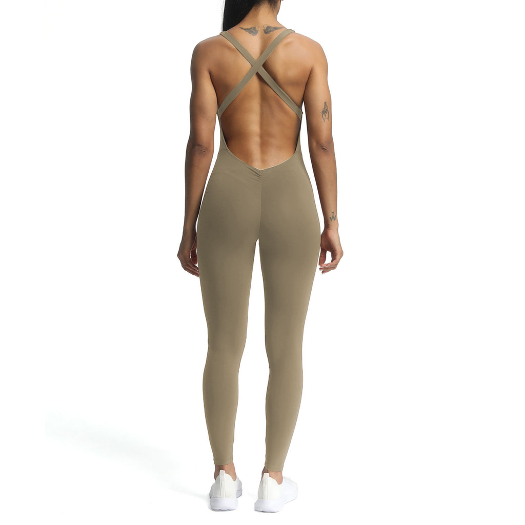 Aoxjox "Brooke"  Open Back Full Bodysuit