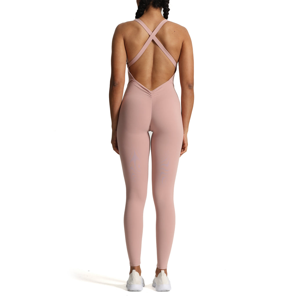 Aoxjox "Brooke"  Open Back Full Bodysuit