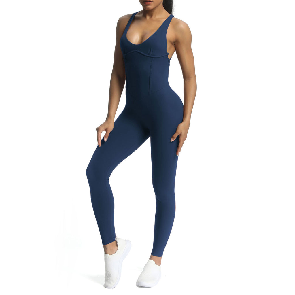 Aoxjox "Brooke"  Open Back Full Bodysuit