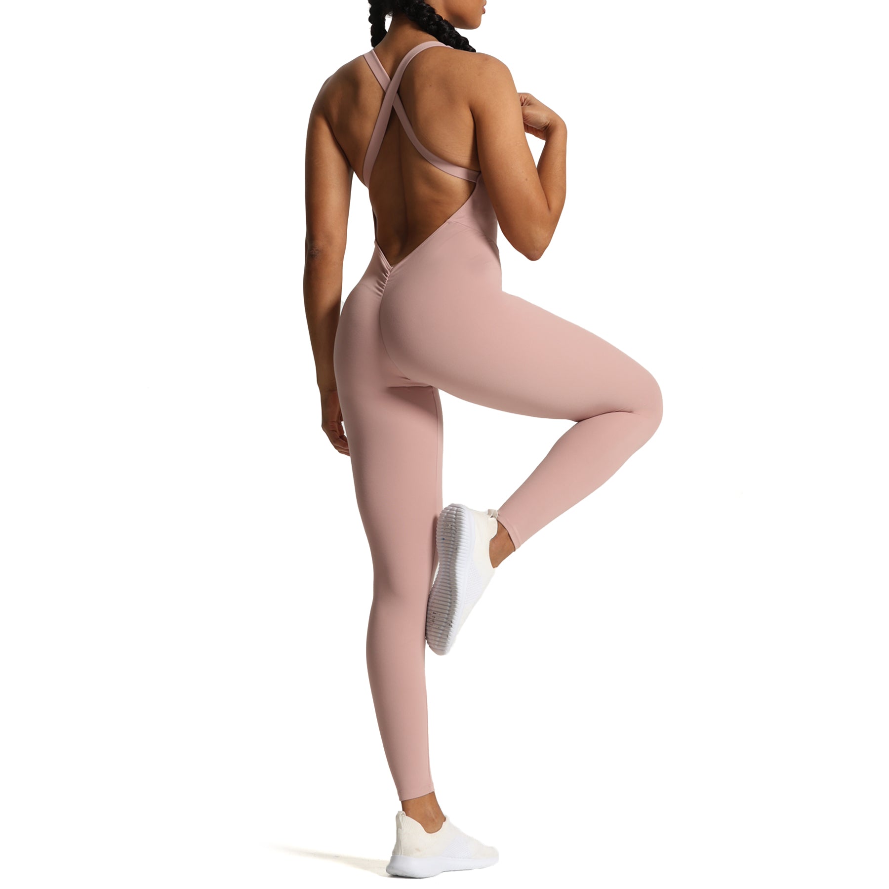 Aoxjox "Brooke"  Open Back Full Bodysuit
