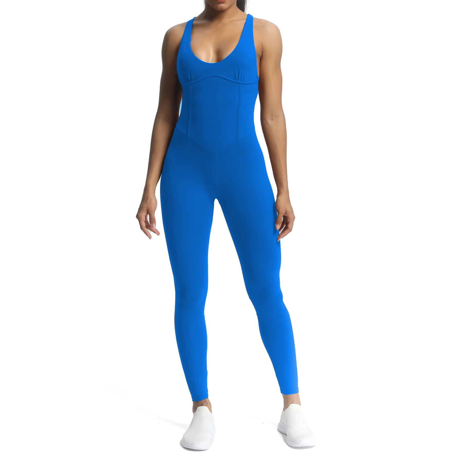Aoxjox "Brooke"  Open Back Full Bodysuit