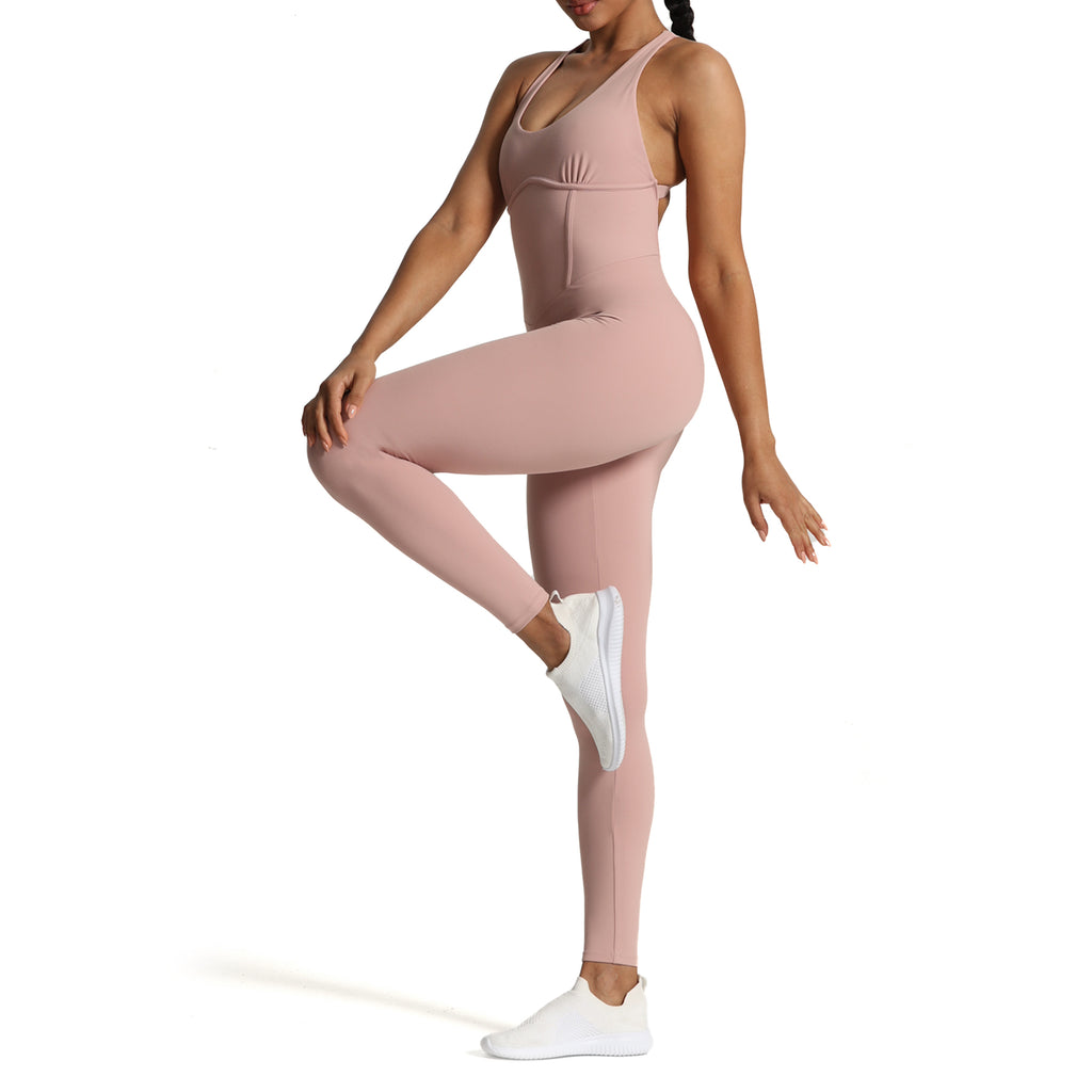 Aoxjox "Brooke"  Open Back Full Bodysuit