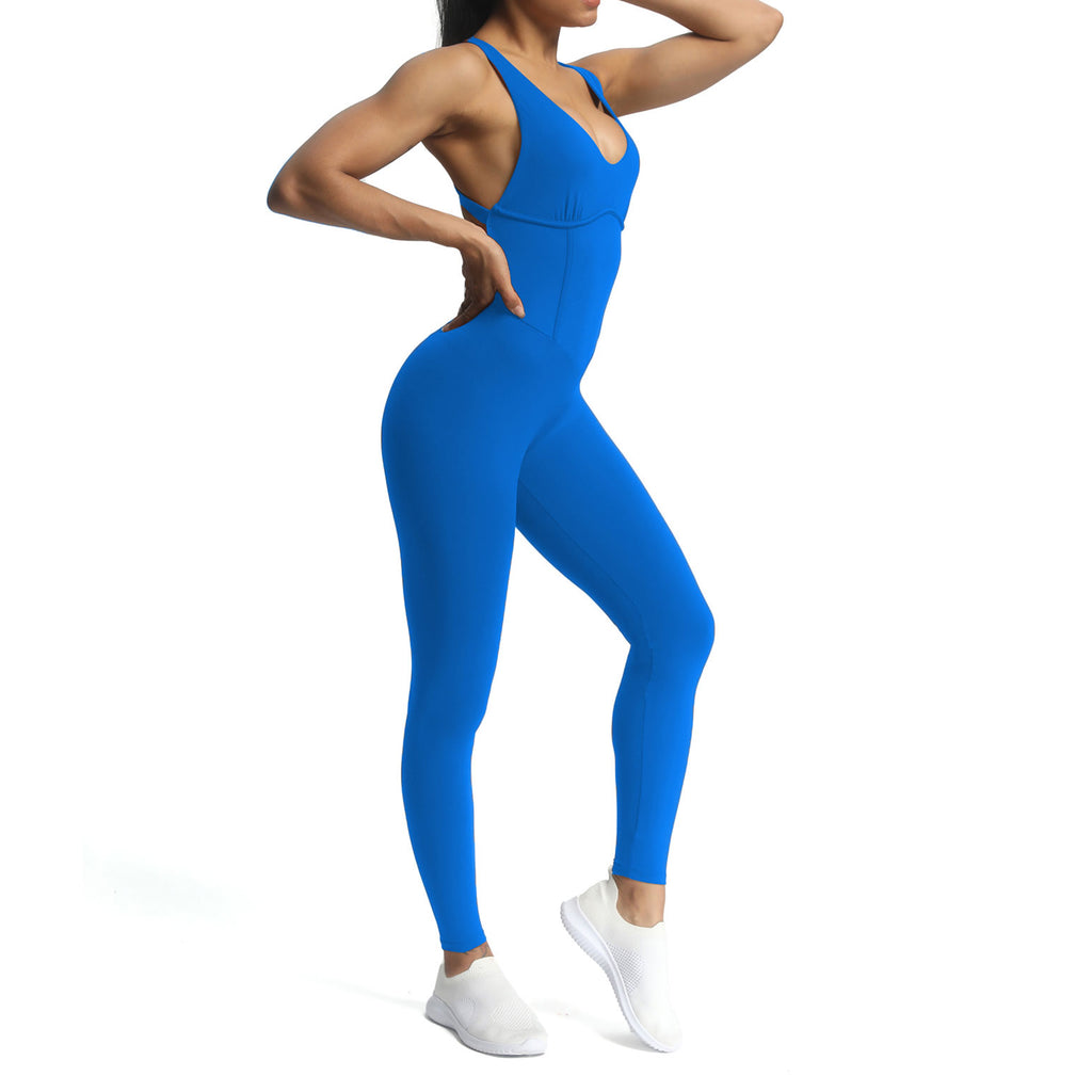 Aoxjox "Brooke"  Open Back Full Bodysuit