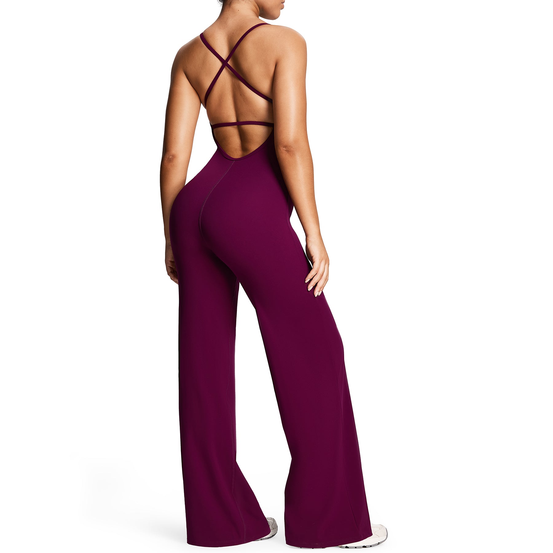 Aoxjox “Athlenza” Straight Leg Jumpsuit