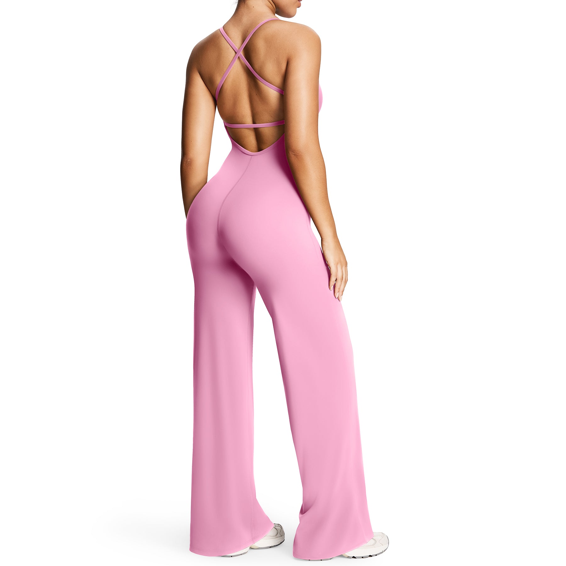 Aoxjox “Athlenza” Straight Leg Jumpsuit