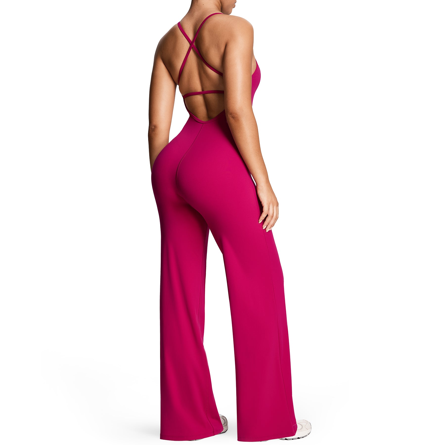 Aoxjox “Athlenza” Straight Leg Jumpsuit