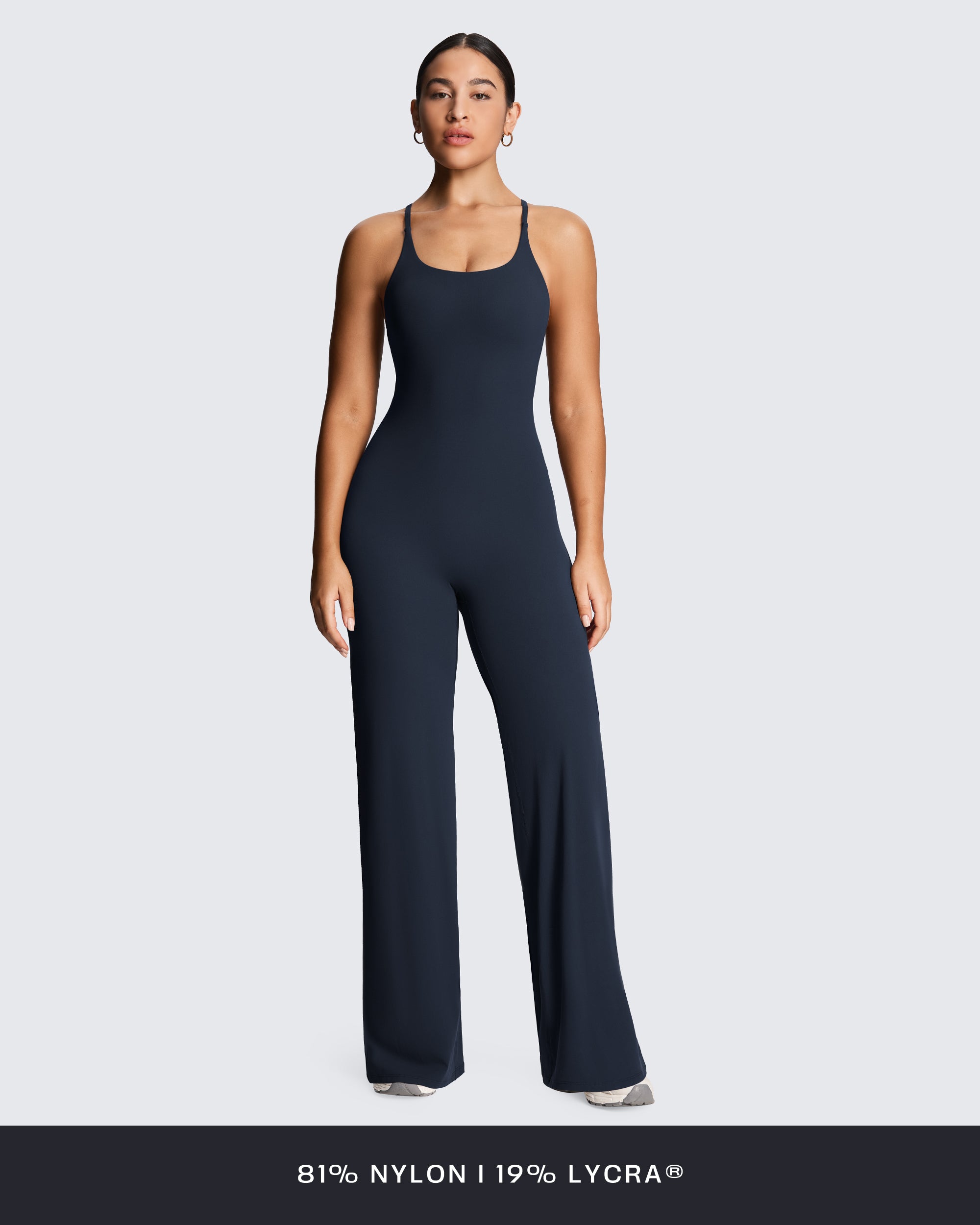 Aoxjox “Athlenza” Straight Leg Jumpsuit