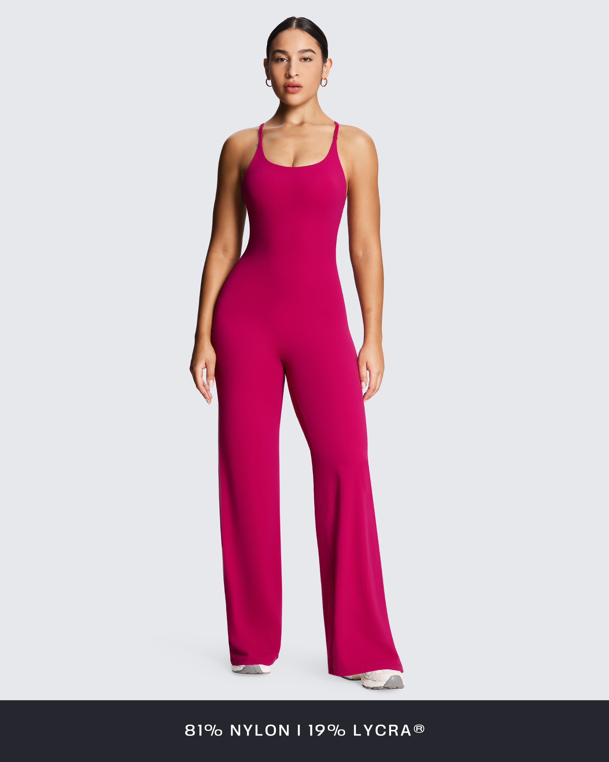 Aoxjox “Athlenza” Straight Leg Jumpsuit