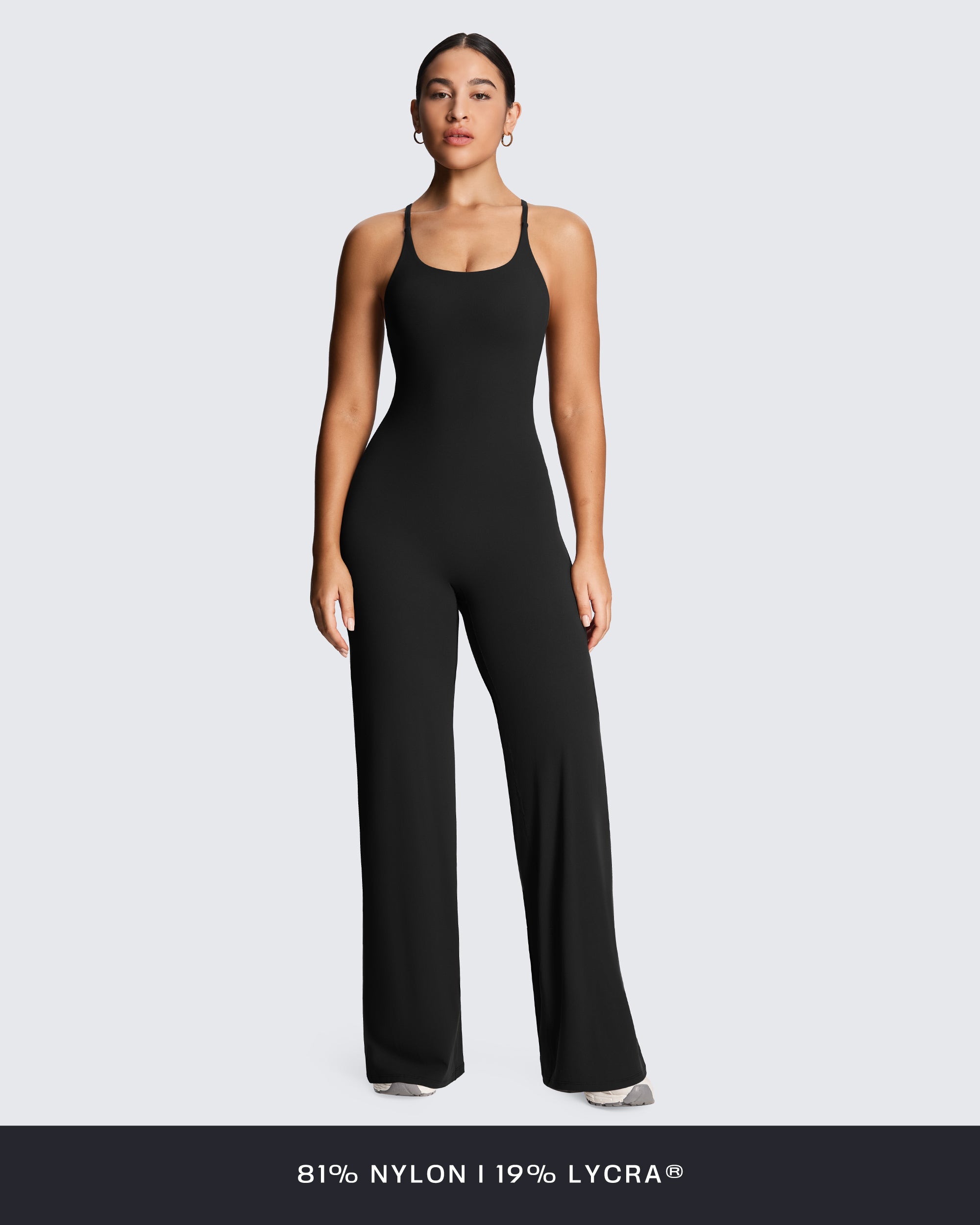 Aoxjox “Athlenza” Straight Leg Jumpsuit