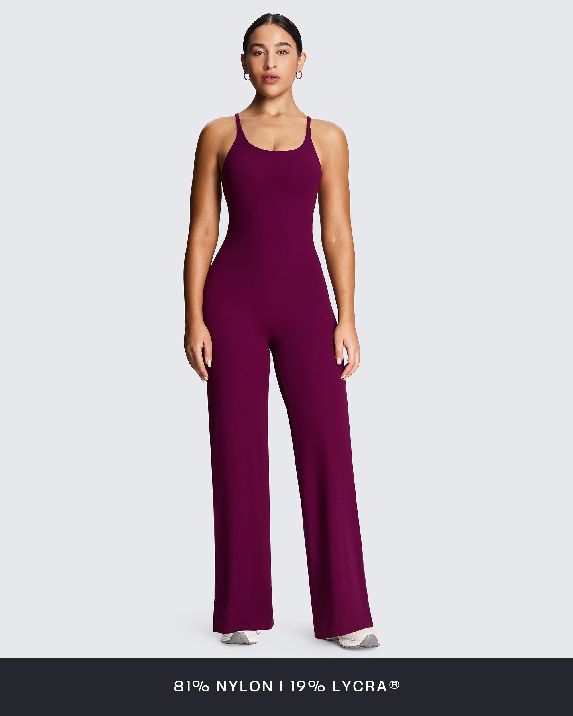 Aoxjox “Athlenza” Straight Leg Jumpsuit