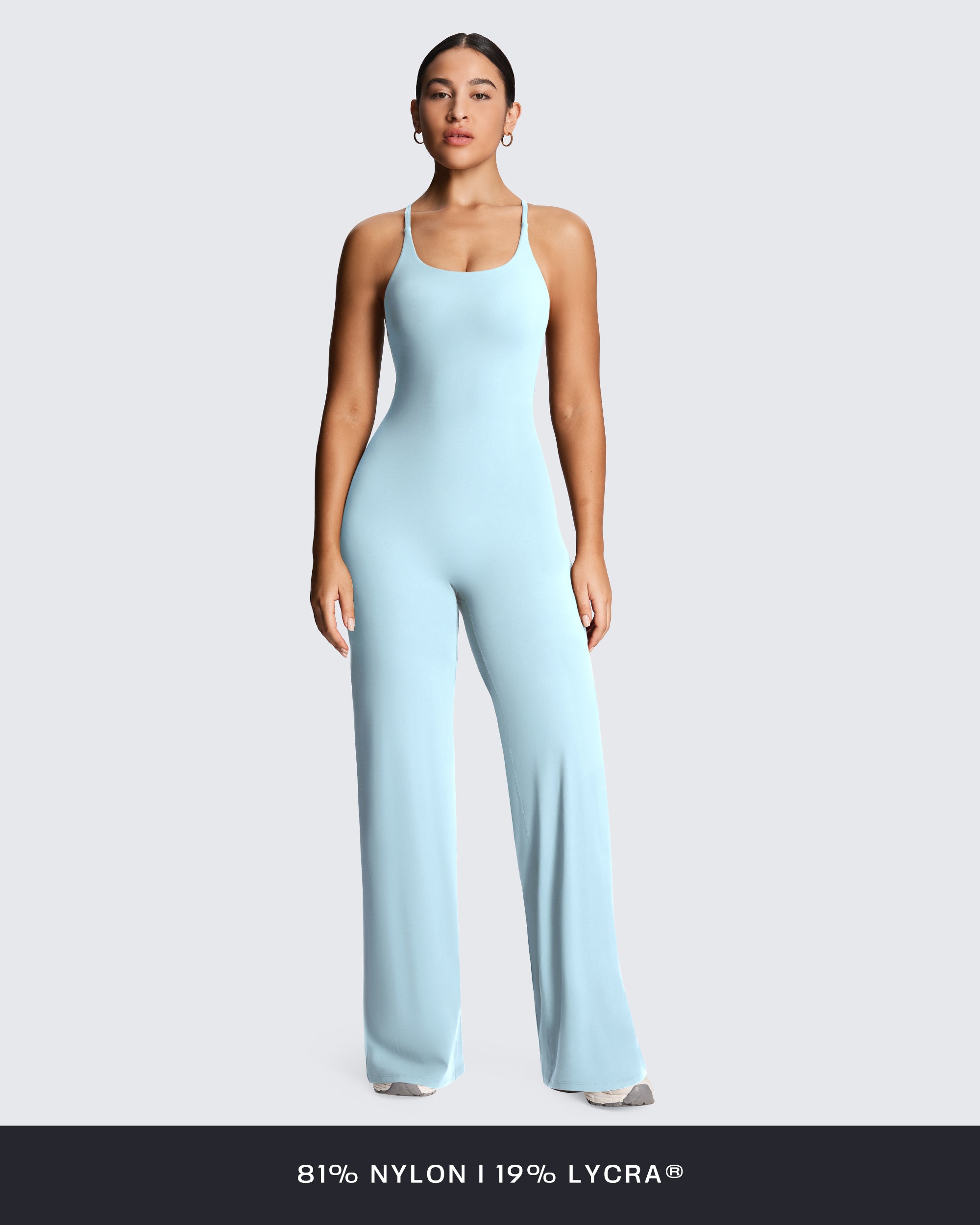 Aoxjox “Athlenza” Straight Leg Jumpsuit