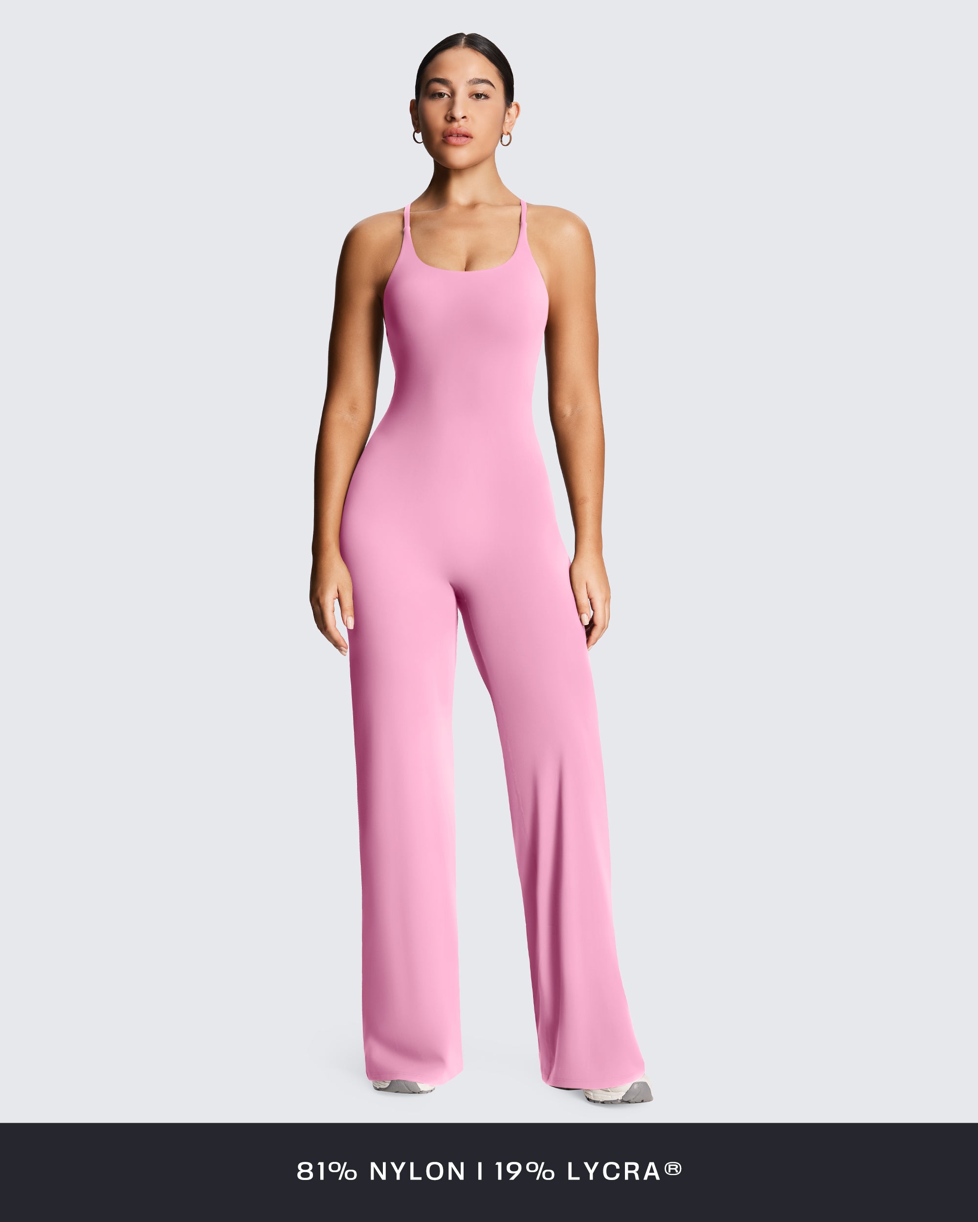 Aoxjox “Athlenza” Straight Leg Jumpsuit
