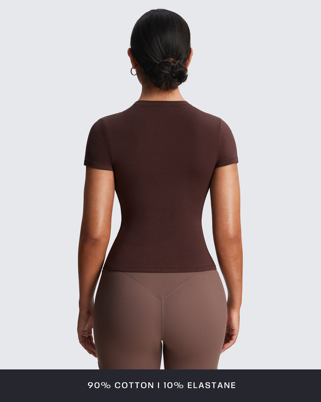 Aoxjox "High-Elastic" Cotton Short Sleeve T-Shirt