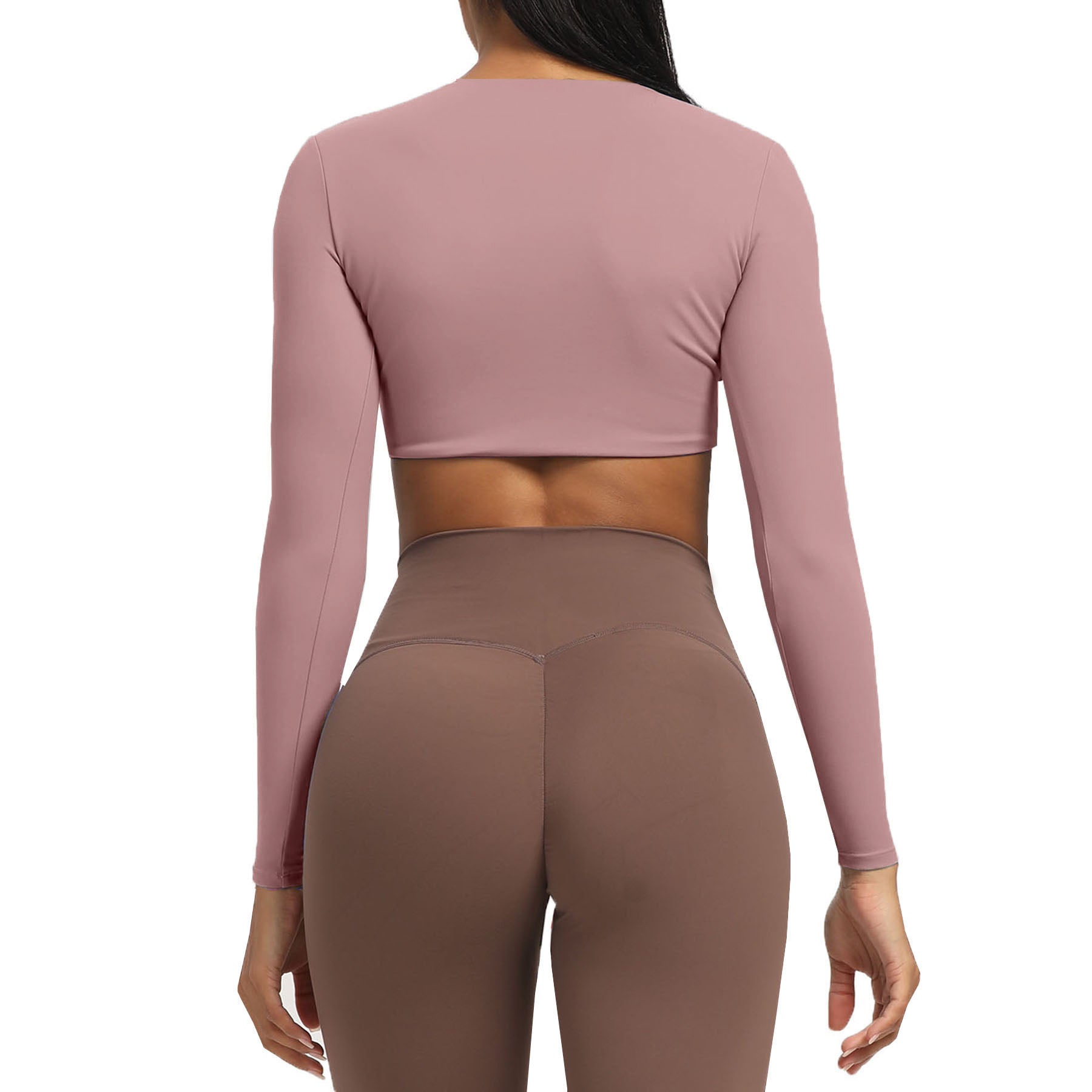 Aoxjox Deep V long-sleeved top (CONT'D)