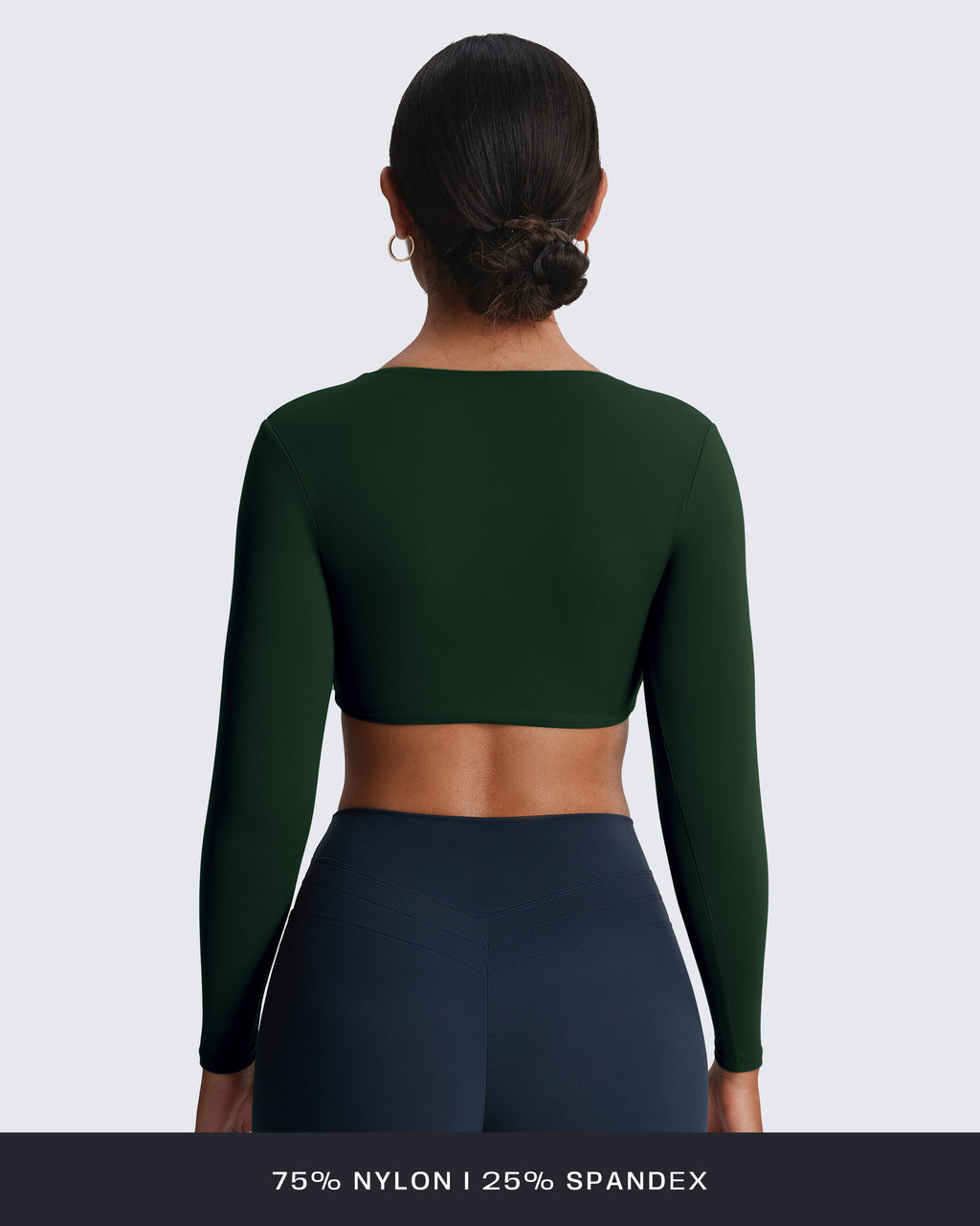Aoxjox Deep V long-sleeved top (CONT'D)