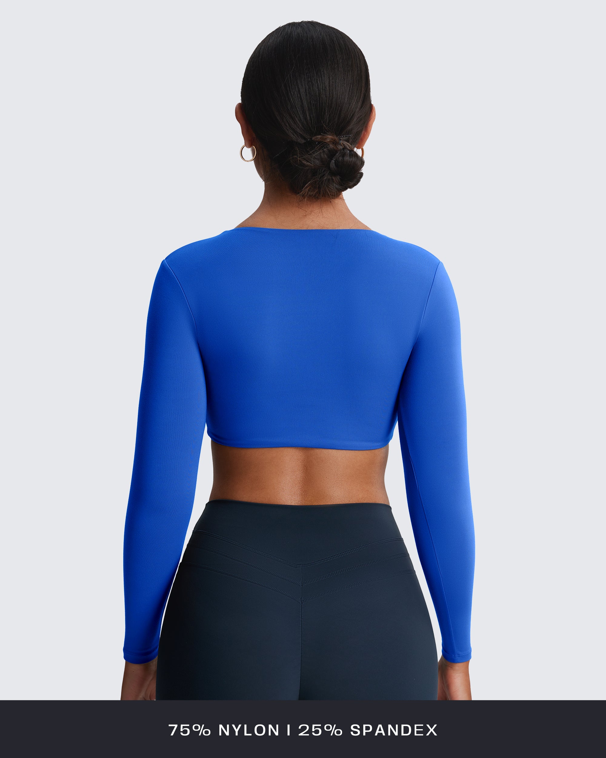Aoxjox Deep V long-sleeved top (CONT'D)