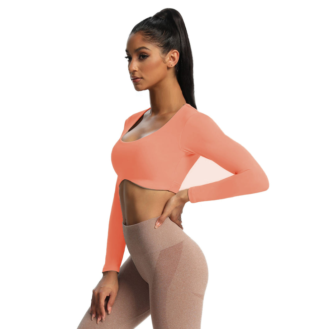 Aoxjox "Define Sculpt" Long Sleeve Crop