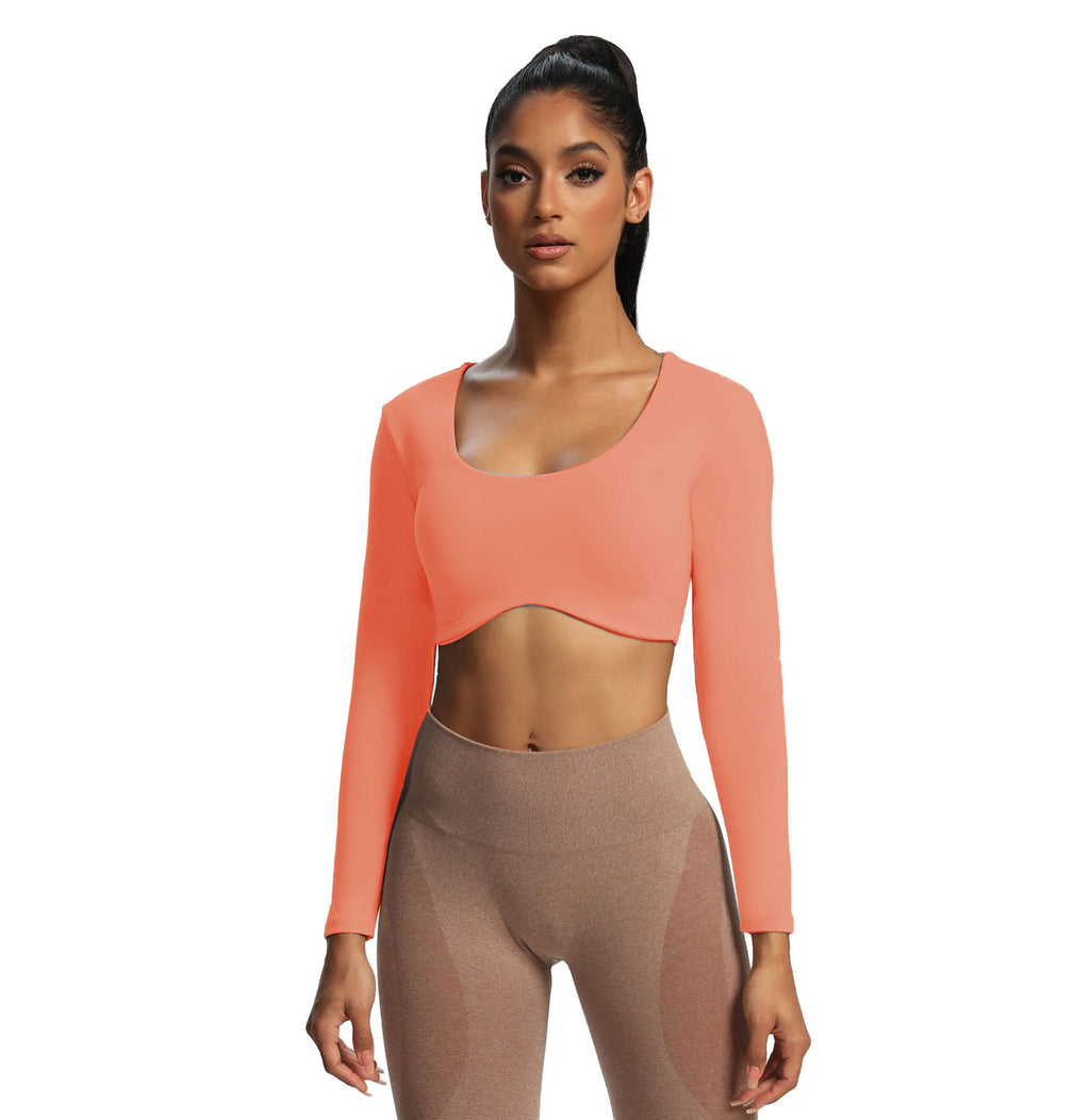 Aoxjox "Define Sculpt" Long Sleeve Crop