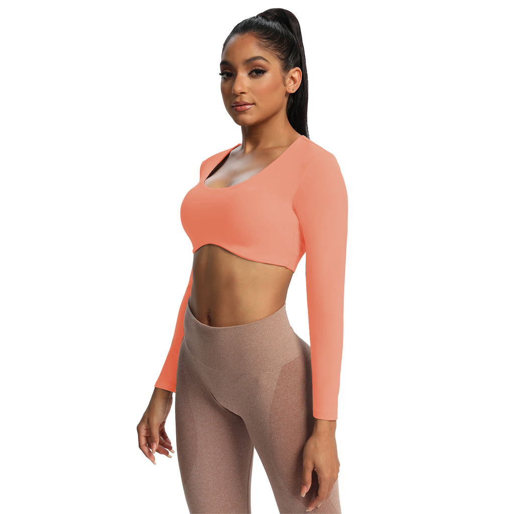 Aoxjox "Define Sculpt" Long Sleeve Crop
