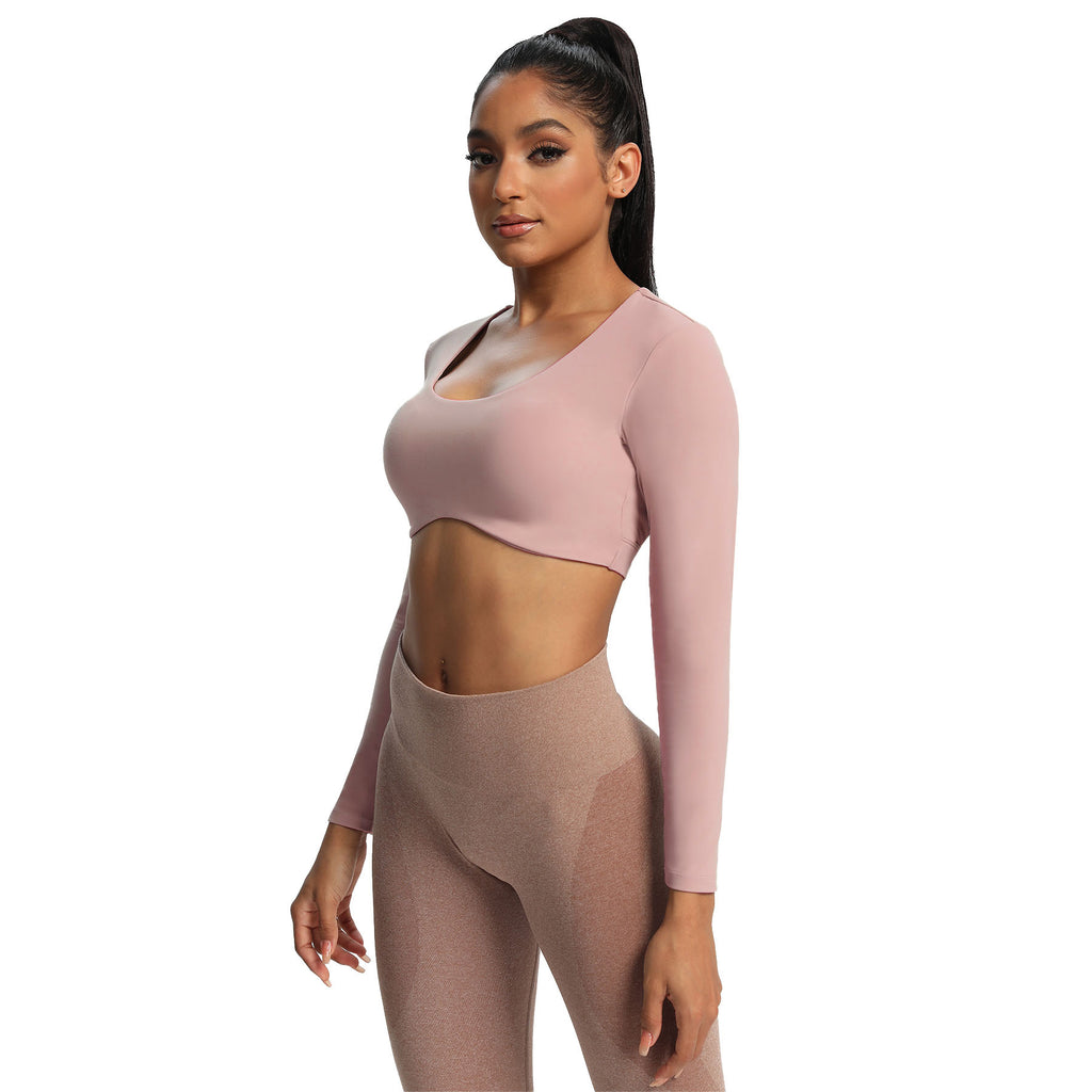 Aoxjox "Define Sculpt" Long Sleeve Crop