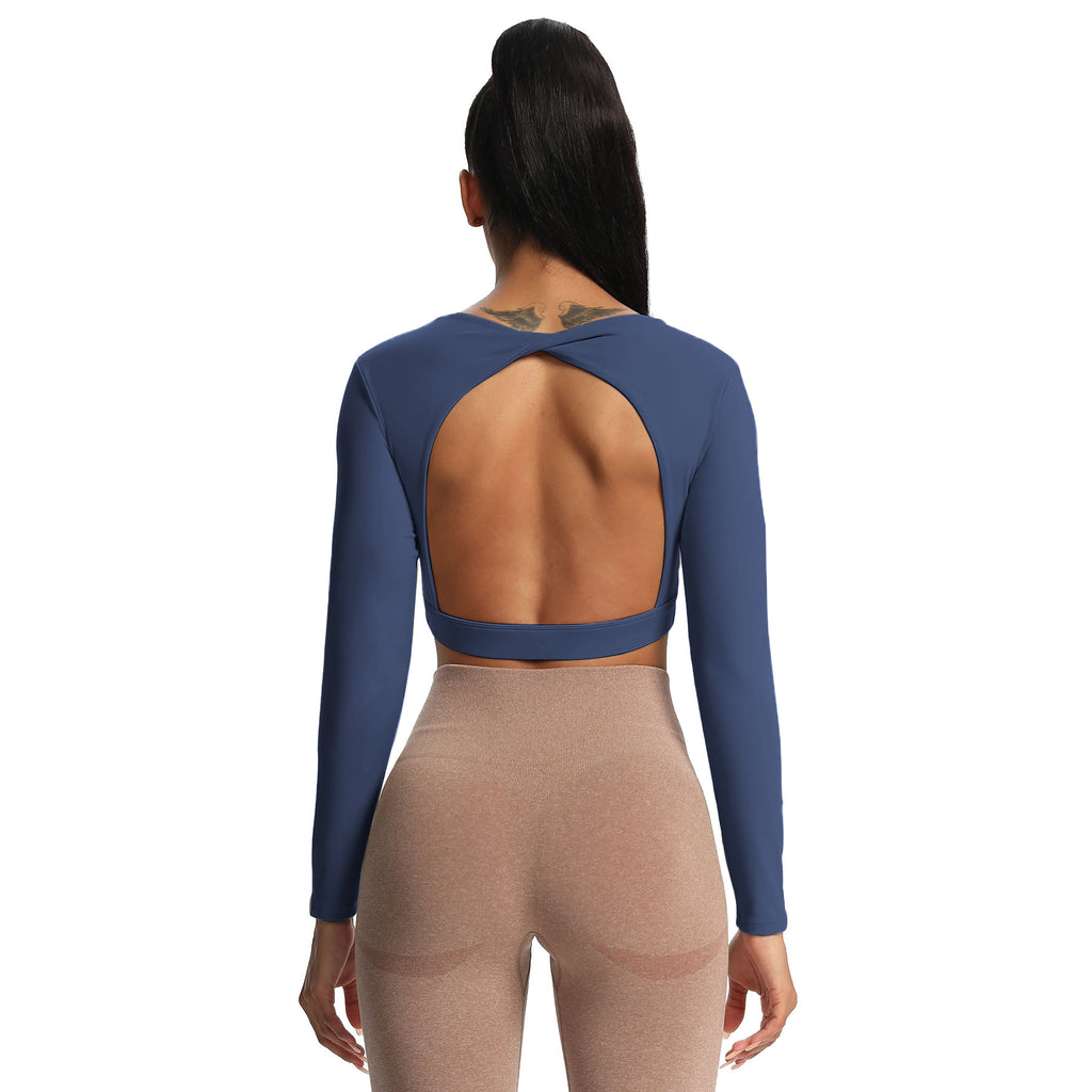 Aoxjox "Define Sculpt" Long Sleeve Crop