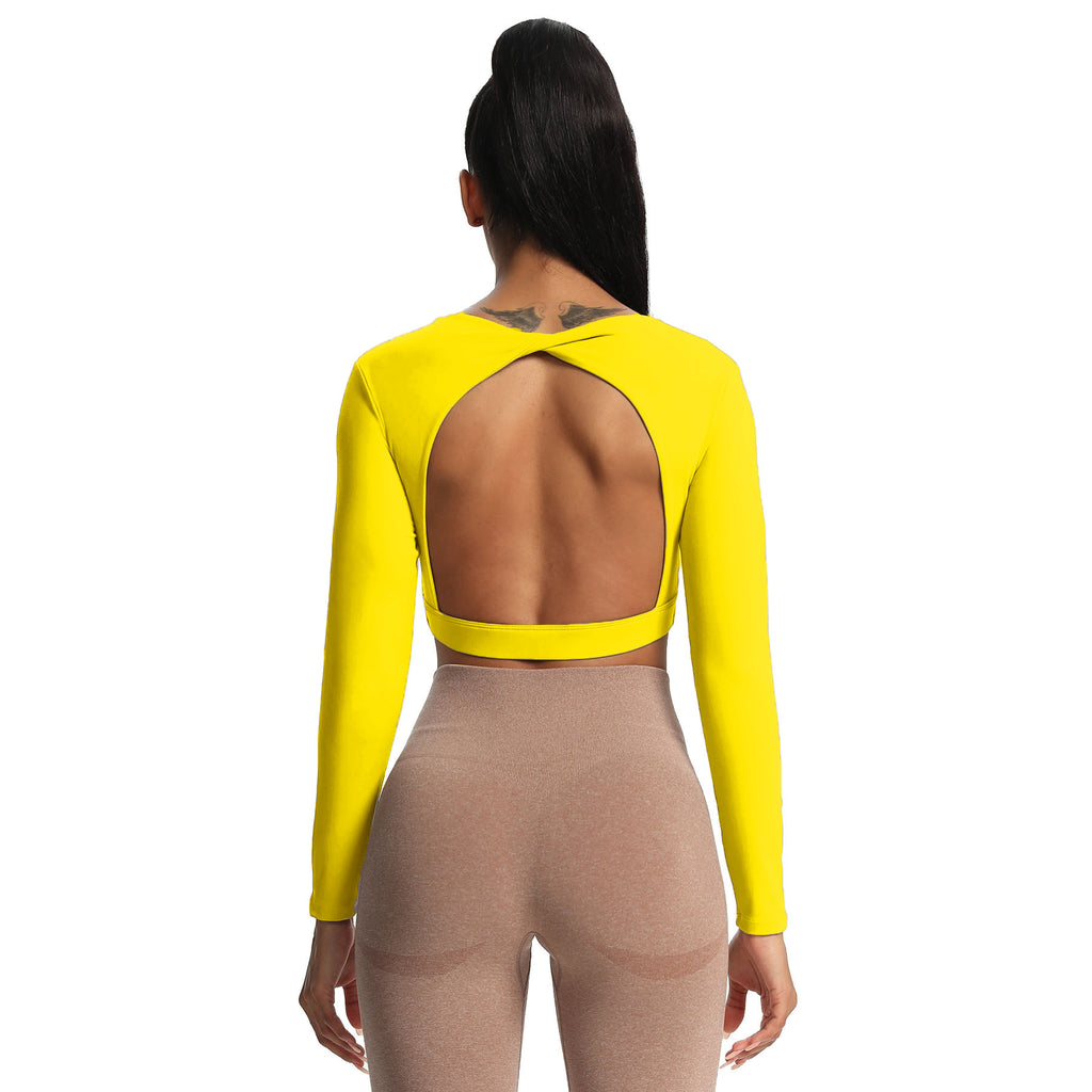 Aoxjox "Define Sculpt" Long Sleeve Crop