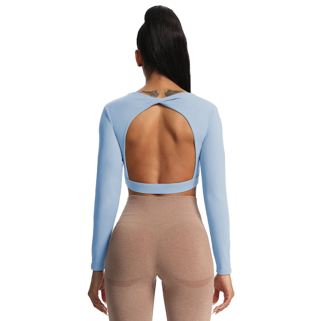 Aoxjox "Define Sculpt" Long Sleeve Crop