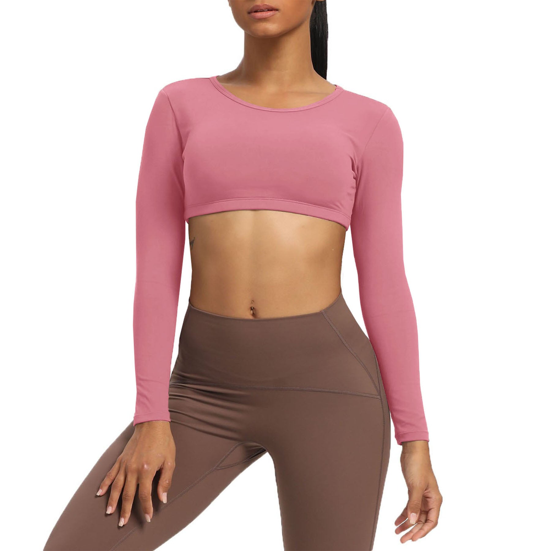 Aoxjox "Clarissa" Long Sleeve Crop