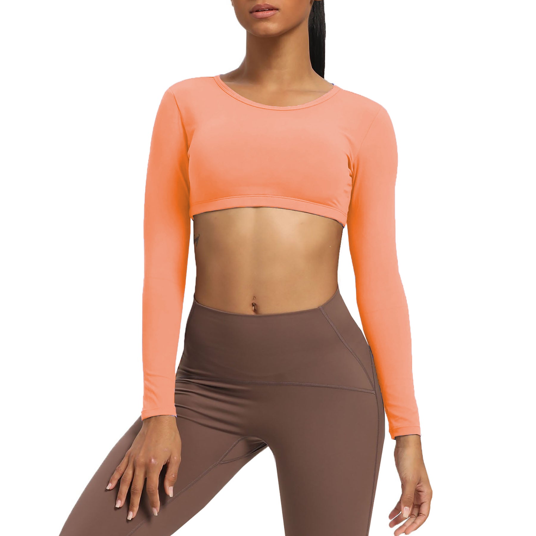 Aoxjox "Clarissa" Long Sleeve Crop
