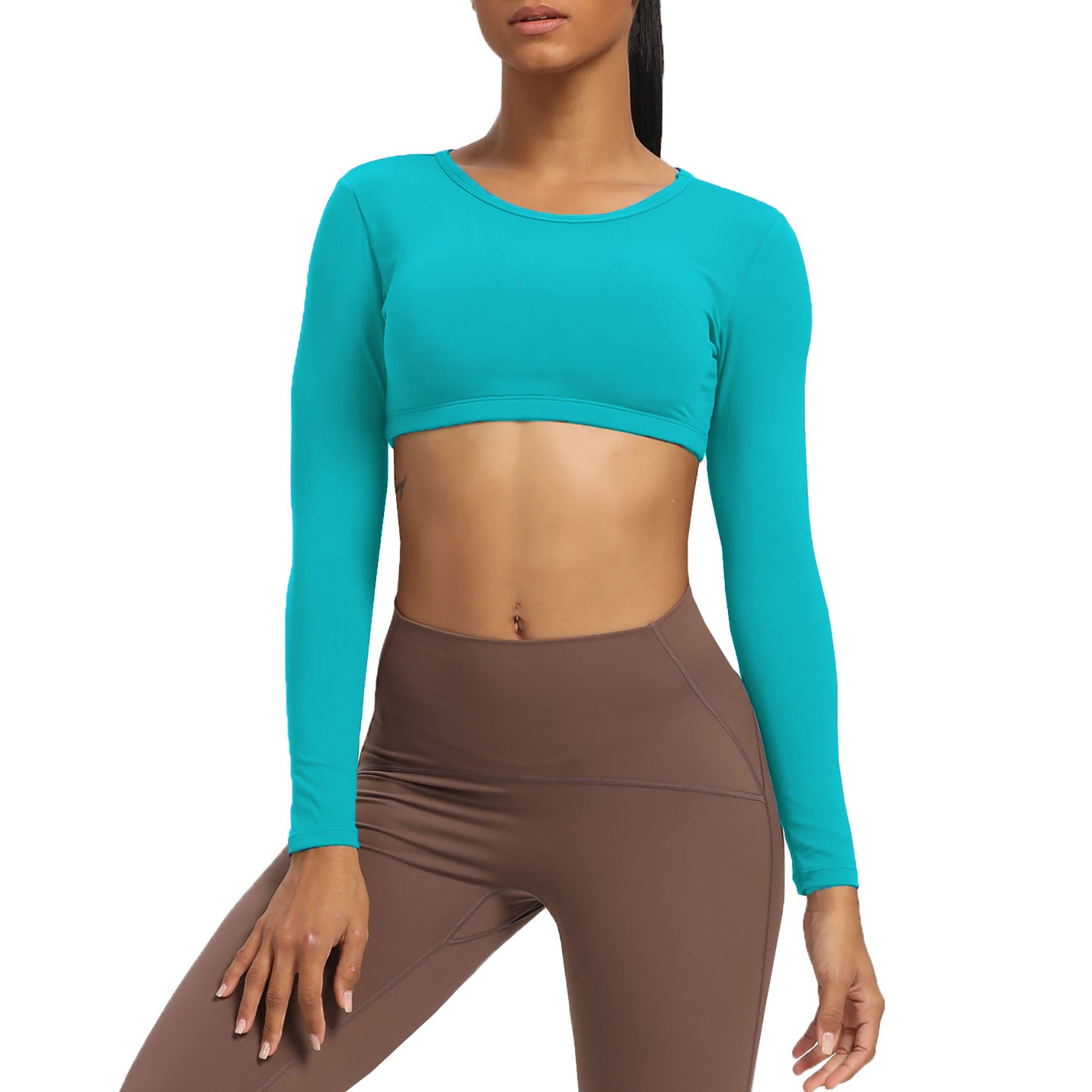 Aoxjox "Clarissa" Long Sleeve Crop