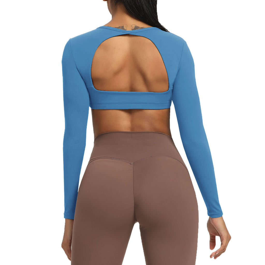 Aoxjox "Clarissa" Long Sleeve Crop