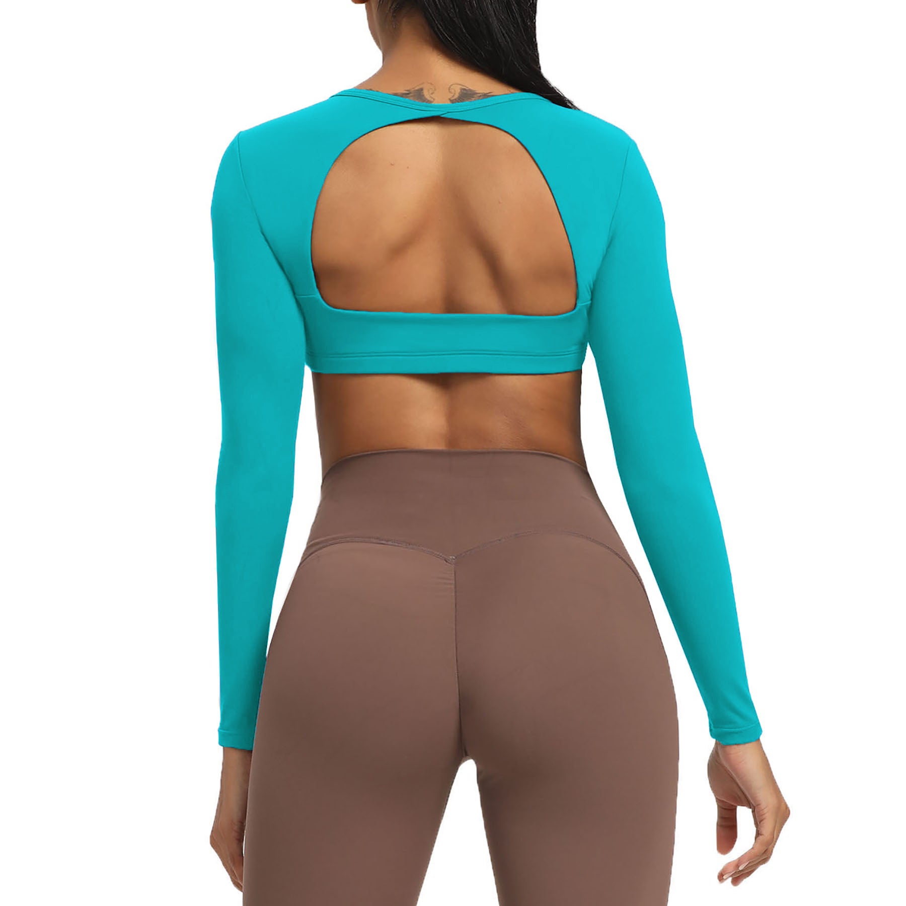 Aoxjox "Clarissa" Long Sleeve Crop