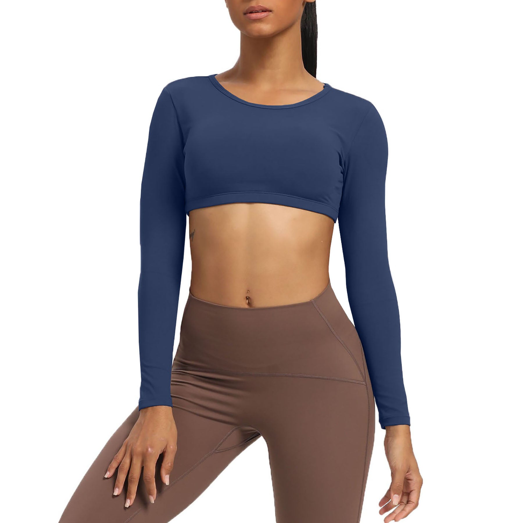 Aoxjox "Clarissa" Long Sleeve Crop