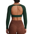 Aoxjox "Clarissa" Long Sleeve Crop (CONT'D)