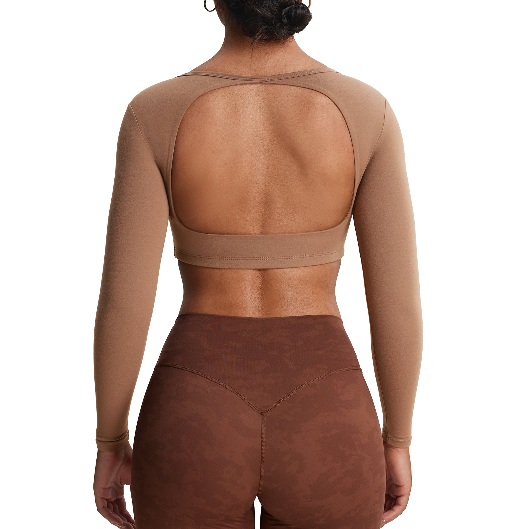 Aoxjox "Clarissa" Long Sleeve Crop (CONT'D)