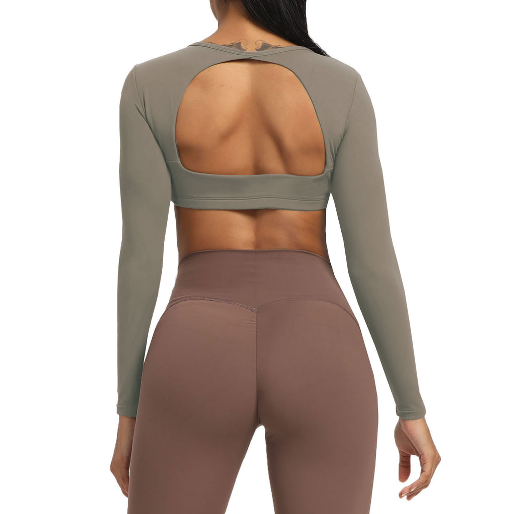 Aoxjox "Clarissa" Long Sleeve Crop