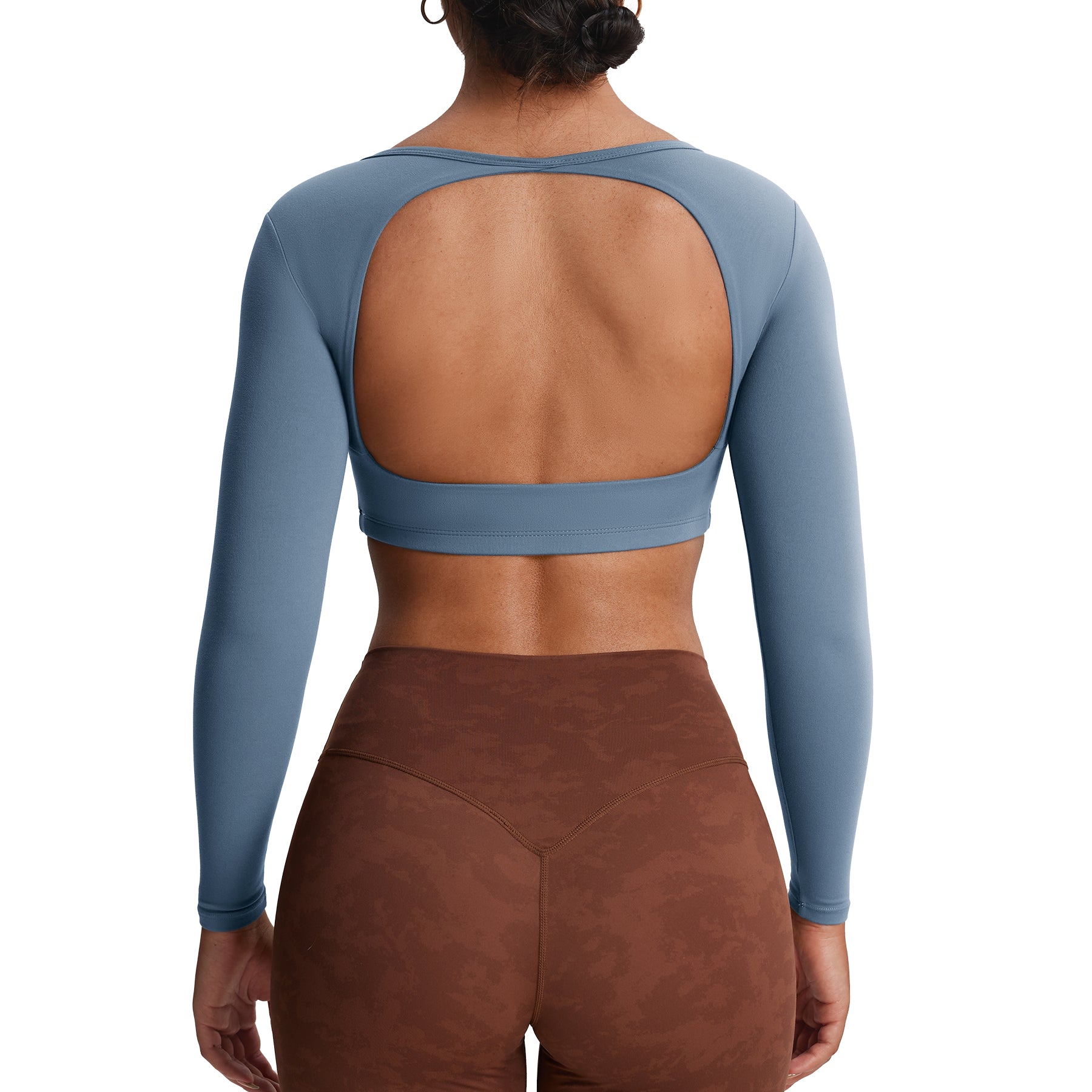 Aoxjox "Clarissa" Long Sleeve Crop (CONT'D)