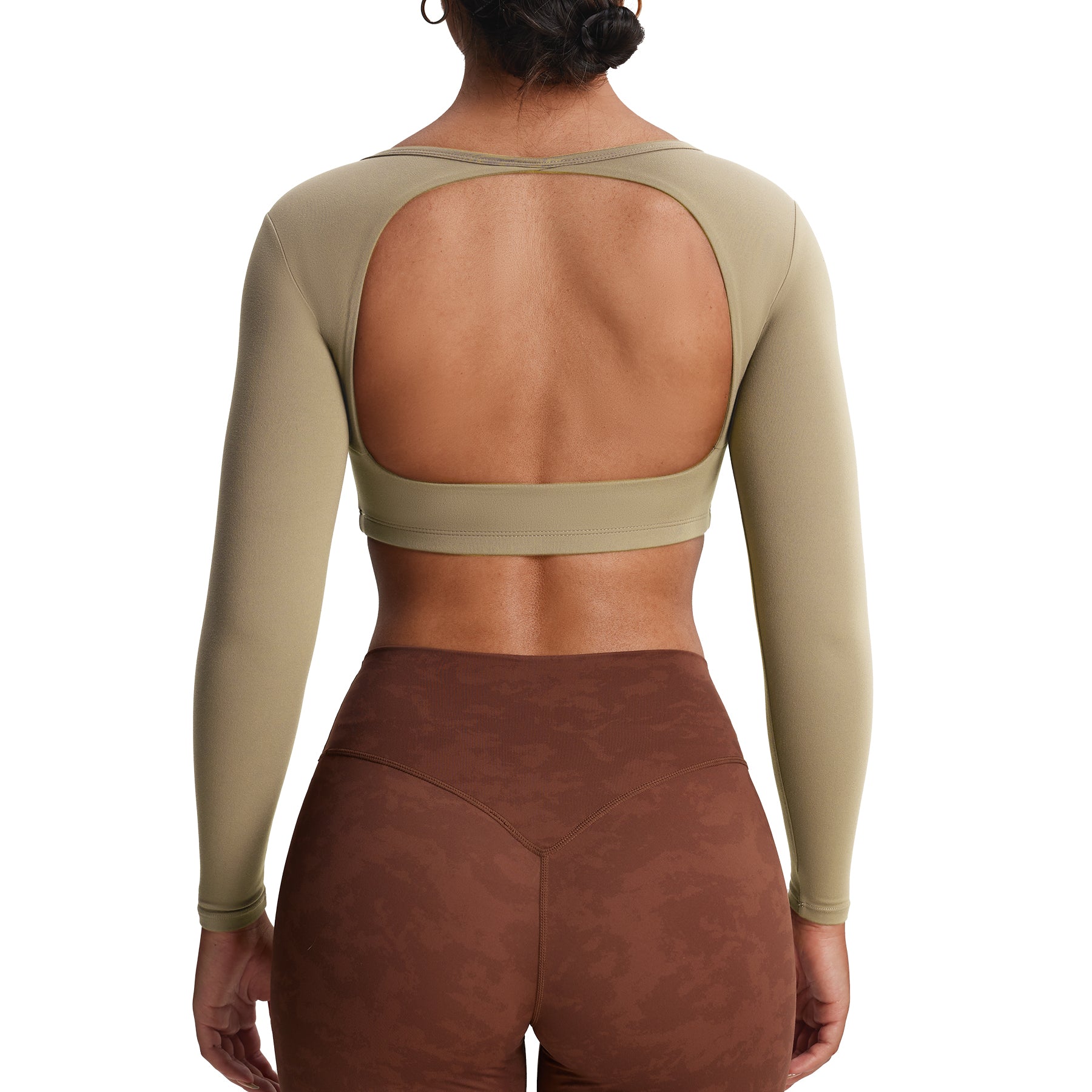 Aoxjox "Clarissa" Long Sleeve Crop
