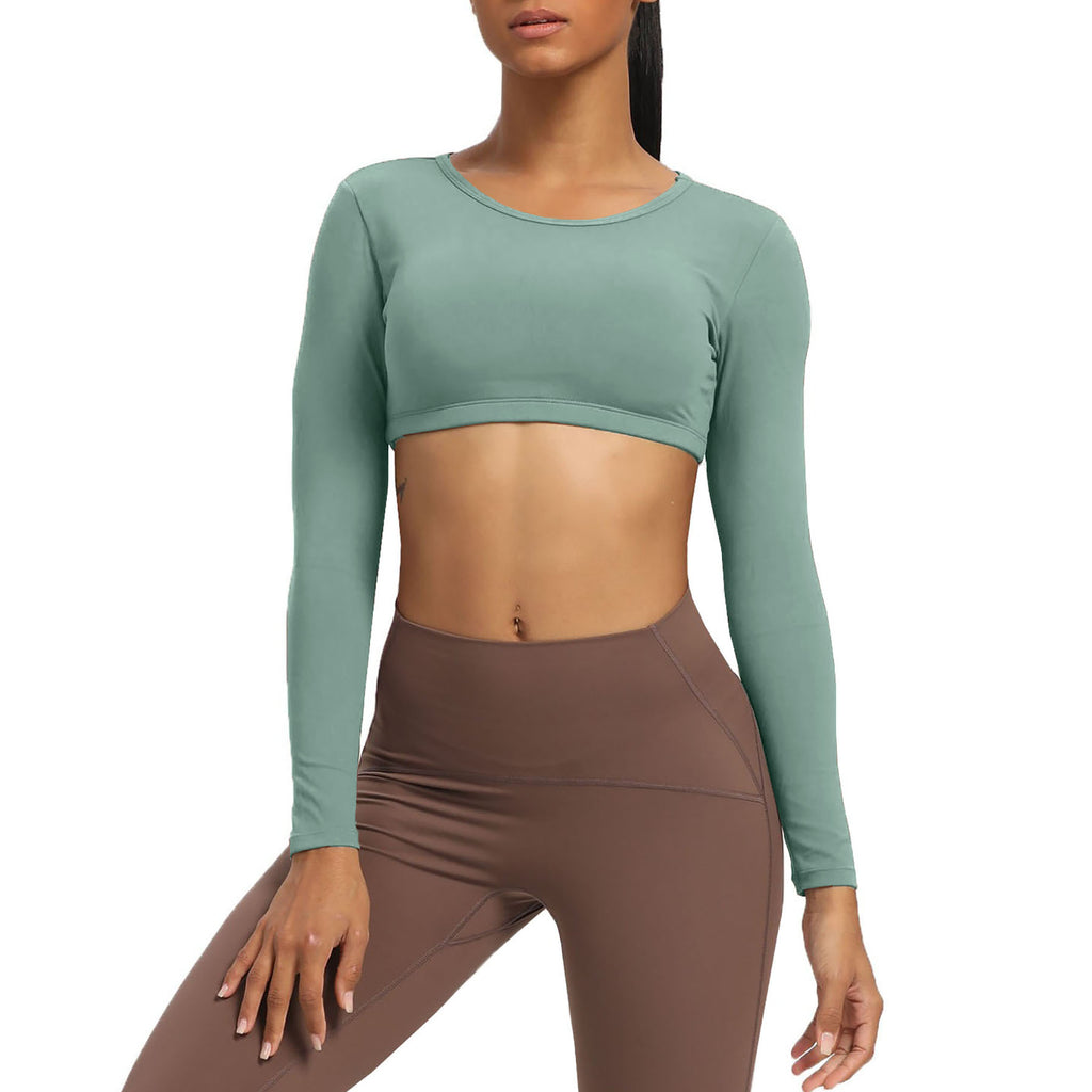 Aoxjox "Clarissa" Long Sleeve Crop