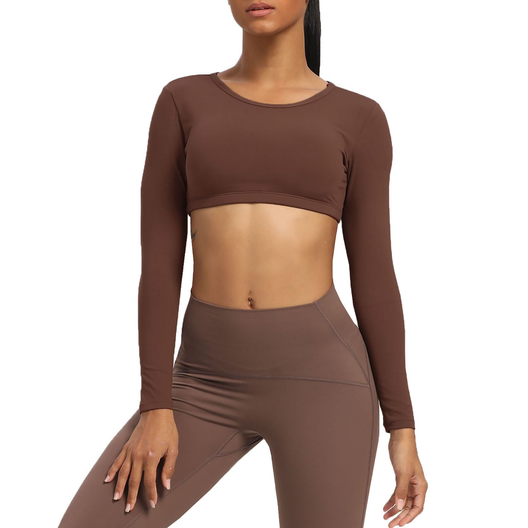 Aoxjox "Clarissa" Long Sleeve Crop