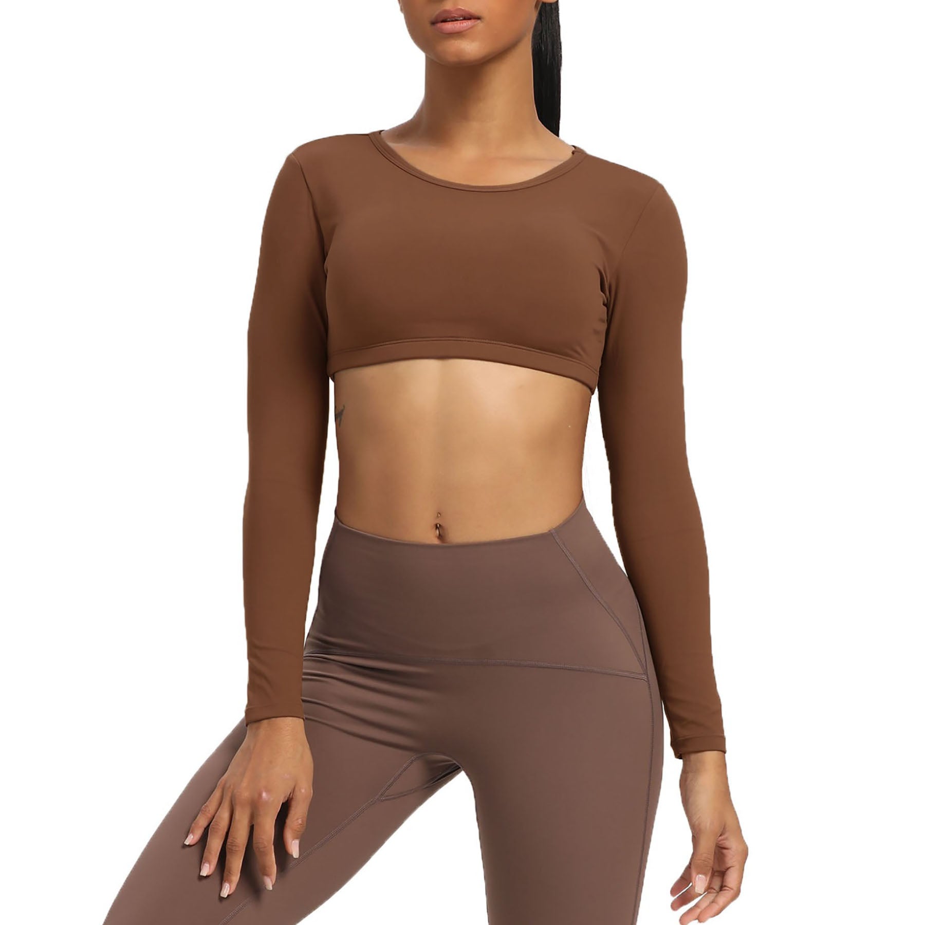Aoxjox "Clarissa" Long Sleeve Crop