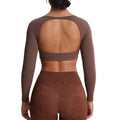 Aoxjox "Clarissa" Long Sleeve Crop