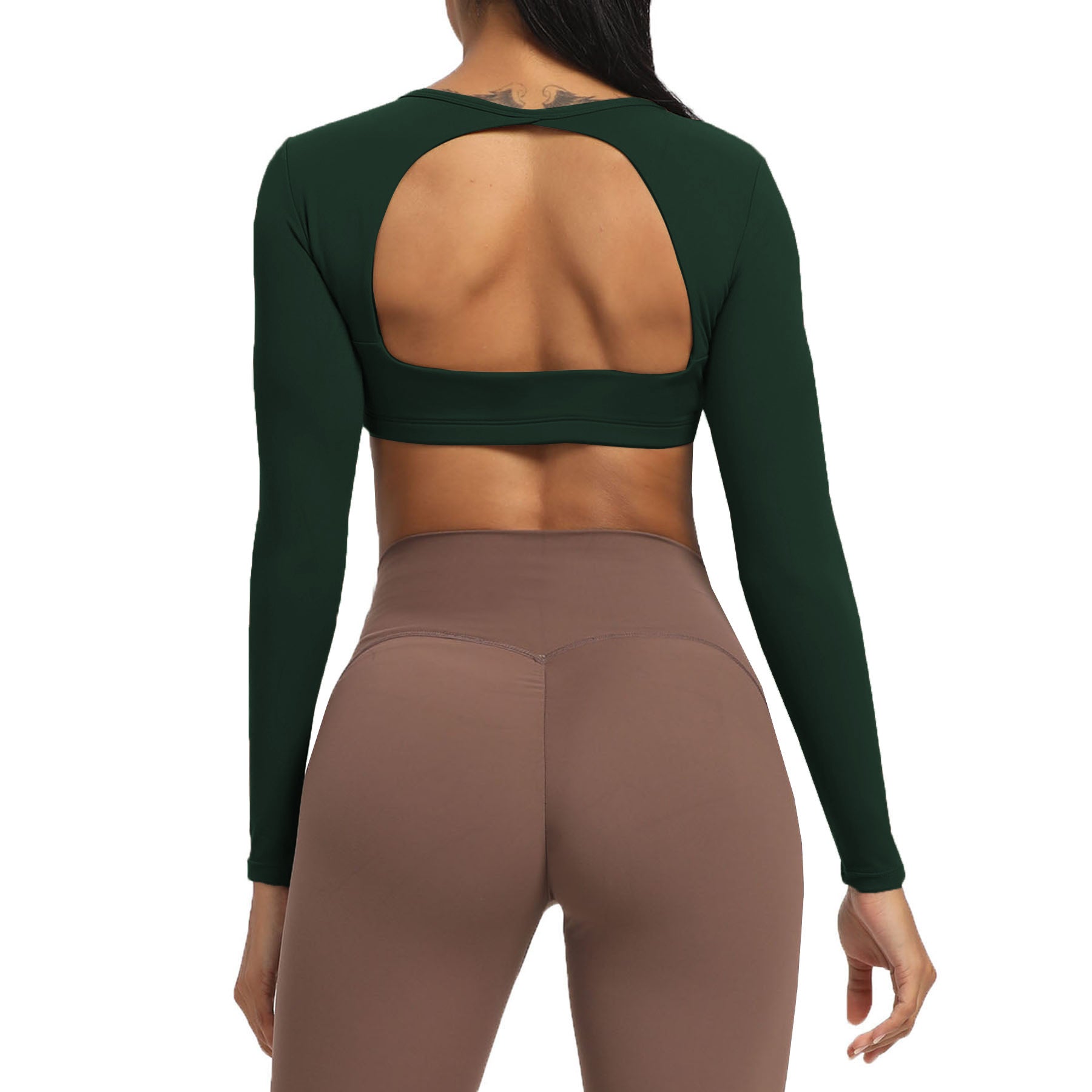 Aoxjox "Clarissa" Long Sleeve Crop (CONT'D)