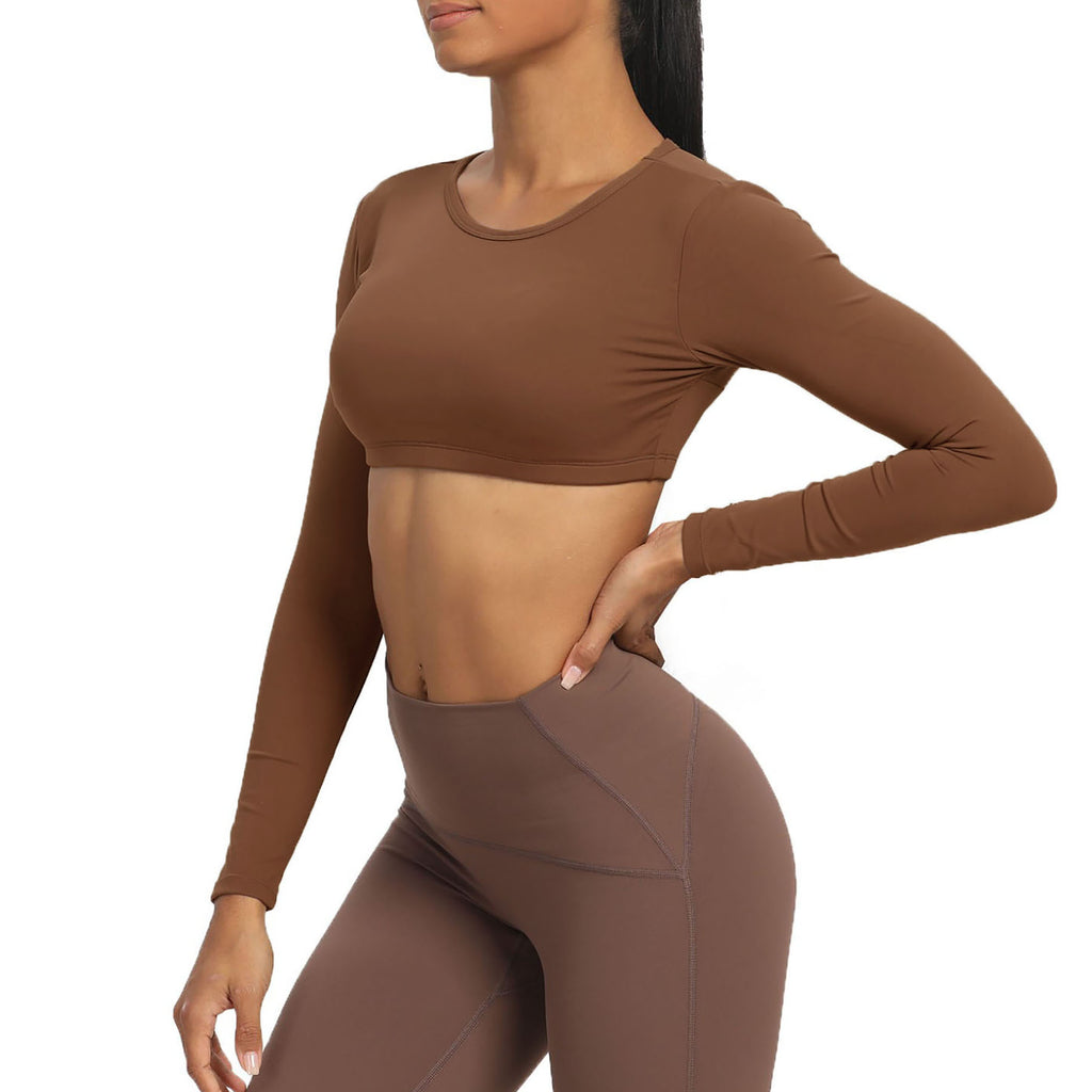 Aoxjox "Clarissa" Long Sleeve Crop