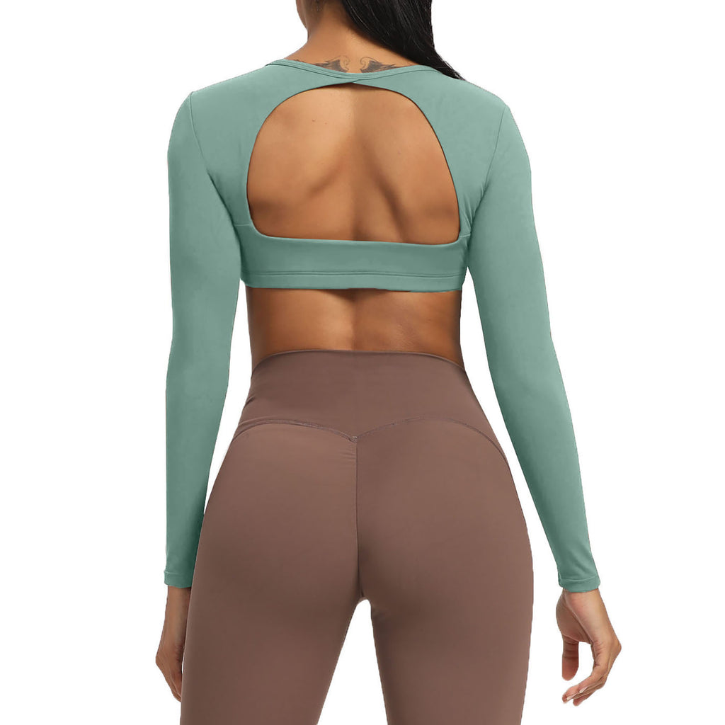 Aoxjox "Clarissa" Long Sleeve Crop