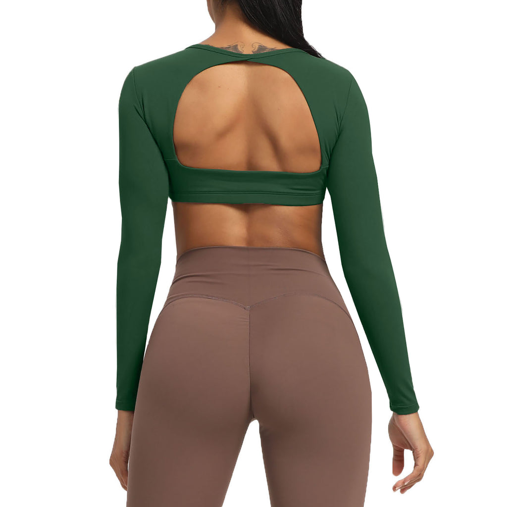 Aoxjox "Clarissa" Long Sleeve Crop