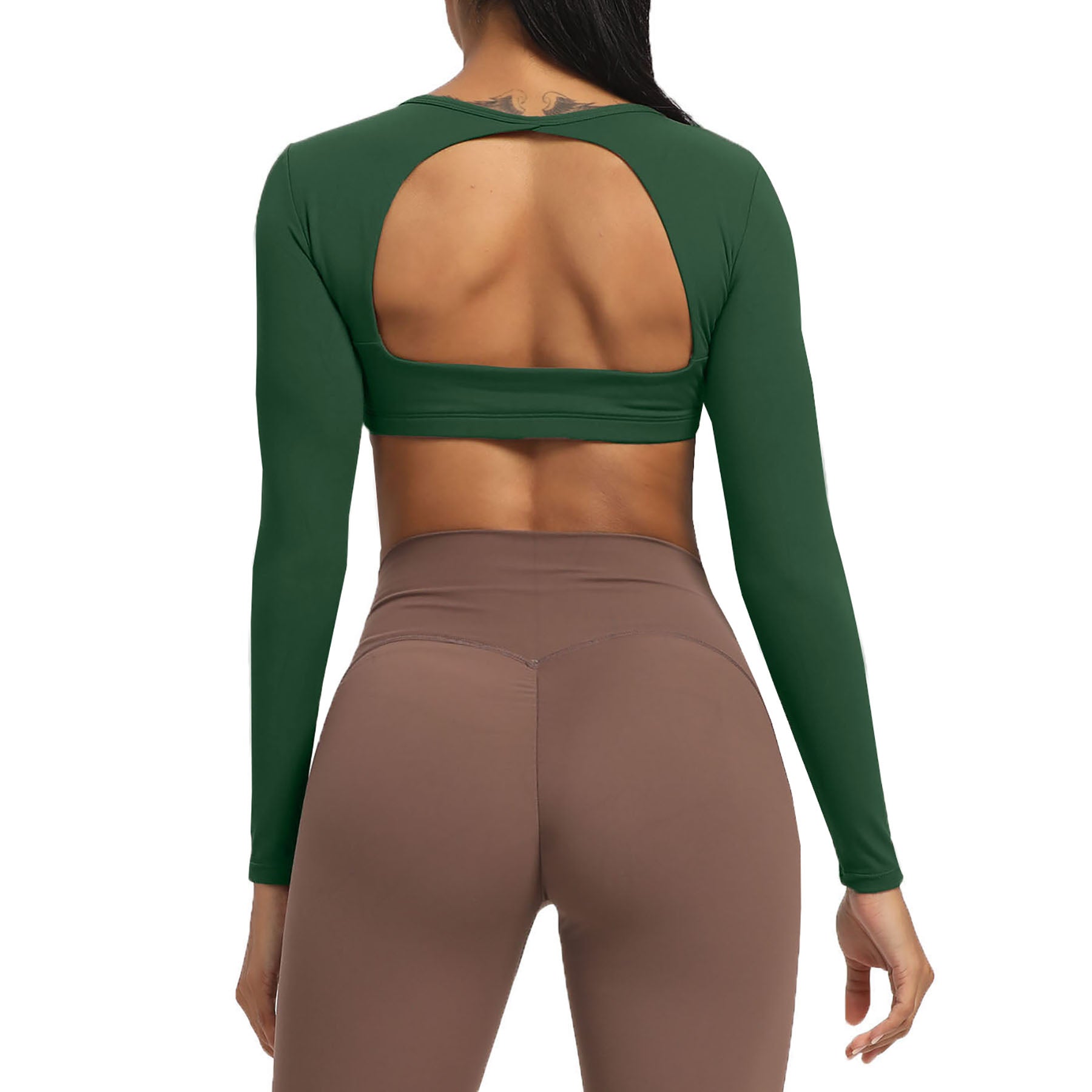 Aoxjox "Clarissa" Long Sleeve Crop